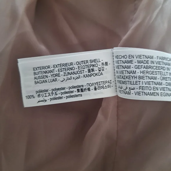 Zara Women's Camel Double-Breasted Pea Coat - Picture 7 of 7